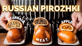 How To Make Traditional Russian PirozhkiHand Pies [upl. by Palecek264]