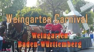 Weingarten Carnival in Germany [upl. by Olatha]