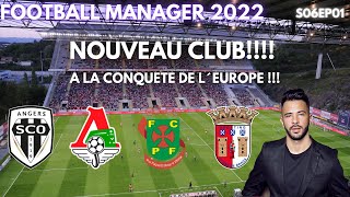 FM22 FR FOOTBALL MANAGER 2022 S6EP01  ON A TROUVÉ UN NOUVEAU CLUB [upl. by Suilenrac]