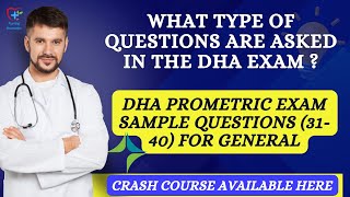 DHA Prometric Exam Sample Questions For General 3140  DHA Exam Syllabus amp Pattern for Dubai [upl. by Barty]