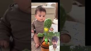 Baby with cactus funny shortvideo 🤪🤪🤪🤪🤪 smartutensiles shrots [upl. by Ettelrac556]