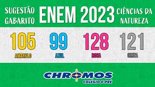 Gabarito ENEM 2023 CHROMOS  Prova Amarela Questão 105  Ciências da Natureza [upl. by Kingsly]