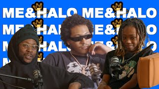 Halo amp 2 Chainz host Lil Meech from Tv hit show BMF as they talk father son relationship acting etc [upl. by Boone121]