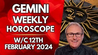 Gemini Horoscope Weekly Astrology from 12th February 2024 [upl. by Nylirac4]