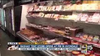 Bashas caters to NASCAR race fans at PIR [upl. by Mercie]