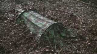 Special Forces Twin Hooped Bivvi Bivi bag Wild Camping  Bird Watching  1 man tent [upl. by Culhert146]