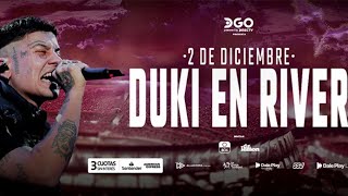 Duki en vivo  She Dont Give a Fo Estadio River Plate 03122023 [upl. by Drofnelg9]