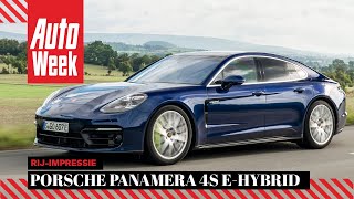 Porsche Panamera 4S EHybrid  AutoWeek Review  English subtitles [upl. by Ainehta]