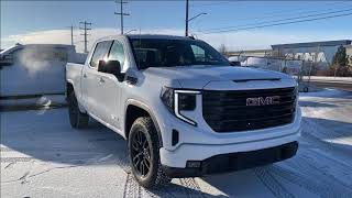 Black 2024 GMC Sierra 1500 Elevation Review Calgary Alberta  Wolfe Calgary [upl. by Denton131]