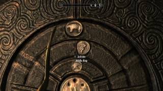 Skyrim elder scroll 5 puzzle  Reforge the Gauldur Amulet [upl. by Aneek]