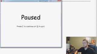 Pygame Python Game Development Tutorial  39  Pausing the Game [upl. by Allisurd486]