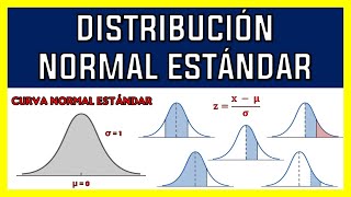 DISTRIBUCIÓN NORMAL ESTÁNDAR  EJERCICIO RESUELTO [upl. by Reywas]