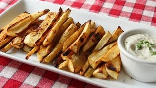 Oven quotGrilledquot Parsnips Recipe  Roasted Parsnips Appetizer and Side Dish [upl. by Enavi795]