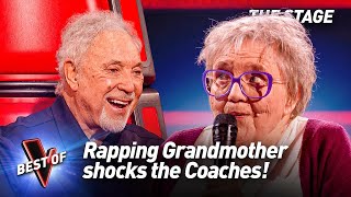 76YearOld Bette Reynolds performs ‘Rapper’s Delight’ by The Sugarhill Gang  The Voice Stage 116 [upl. by Cleland]