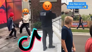 🛹SKATER VS HATERS🤬 TikTok Edition [upl. by Saturday811]