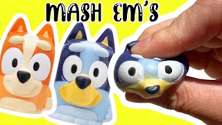 Bluey Toys Unboxing  Mashems  Bluey Bounce House [upl. by Atilol]