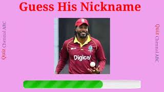 Famous Cricketers Who Have Best Nickname  Top 25 Cricketers Nickname  Part 1 [upl. by Dorolisa]