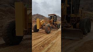 Motor grader working video heavy equipment cat🐈G14 motorgrader excavator cat automobile [upl. by Notelrac]