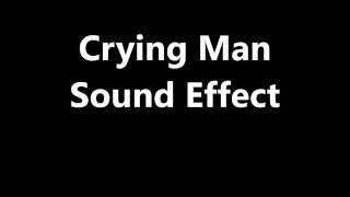 Crying Man Sound Effect [upl. by Hollis]