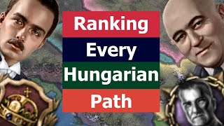 Ranking ALL 5 Hungarian Focus Trees in Hearts of Iron 4 [upl. by Kort909]