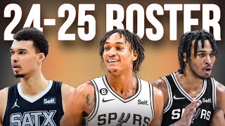 Spurs Roster Breakdown PostFree Agency Analysis 202425 [upl. by Drawe]