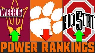 College Football Rankings Top 25 Week 6 CFB Poll 2019 [upl. by Monsour]