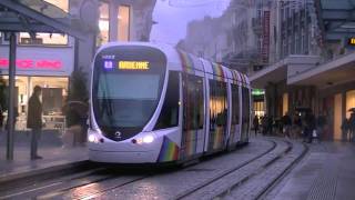 【HD】Tramway dAngers  Le tramway Arc en ciel [upl. by Essirahc]