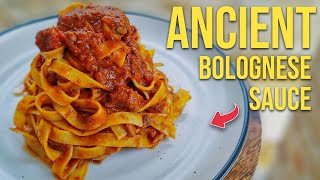 How to Make ANCIENT BOLOGNESE SAUCE Recipe like a Great Grandmother from Bologna [upl. by Savadove]