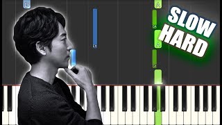 River Flows In You  Yiruma  SLOW HARD PIANO TUTORIAL  SHEET MUSIC by Betacustic [upl. by Rahm]