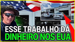 ESSE É UM DOS TRABALHOS BEM REMUNERADOS PRA QUEM VEM PRA OS ESTADOS UNIDOS 🇺🇸 [upl. by Gnihc144]