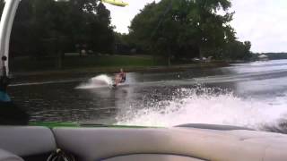 WORLDS WORST WAKEBOARDING CRASH [upl. by Erwin401]