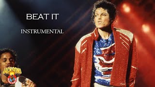 Michael Jackson  Beat It  Victory Tour  Instrumental [upl. by Sinnelg]