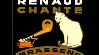 Renaud chante Brassens  Les amoureux des bancs publics [upl. by Grannias962]