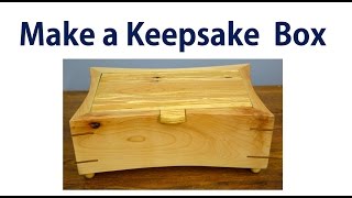 How to Make a Wooden Jewelry Box  Keepsake Box [upl. by Nisen]