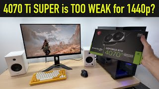 The Latest Games vs RTX 4070 Ti SUPER at 1440p [upl. by Virgie]