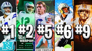 The Top 10 Quarterbacks in Madden 24 [upl. by Lasorella324]