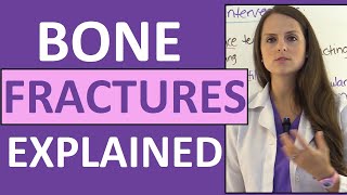 Bone Fractures Types Nursing Interventions Treatment Signs and Symptoms NCLEX [upl. by Gardie997]