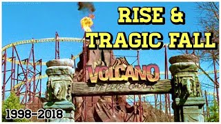 The Rise amp Tragic Fall of Volcano The Blast Coaster Kings Dominion [upl. by Hoy590]