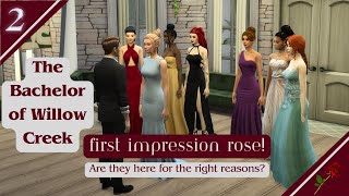 The Bachelor of Willow Creek EP2 First impression Rose [upl. by Yntrok129]