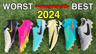 RANKING EVERY 2024 Nike football boot from WORST TO BEST [upl. by Sihonn]