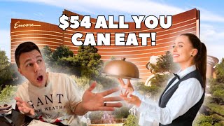 54 Butler Style All You Can Eat Brunch at Wynn Las Vegas La Cave [upl. by Carita953]