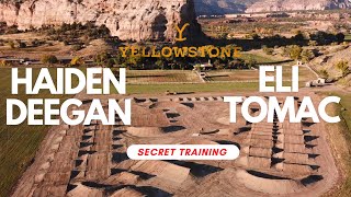 HAIDEN DEEGAN AND ELI TOMAC SECRET TRAINING [upl. by Agnimod501]