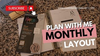 How to Setup Your Monthly Planner [upl. by Nlycaj]