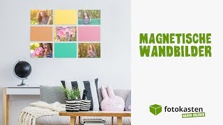 Fotocollage erstellen 3 Gründe für magnetische Wandbilder [upl. by Mcmurry]