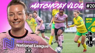 ABSOLUTE SCREAMER vs Norwich City  Hashtag United  Womens Football Gameday VLOG 20 2223 [upl. by Lemire]