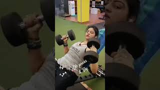 bodybuilding fitgirl workout fitness gym kittu trending youtubeshorts posing viral reels [upl. by Beitnes]