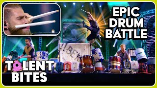 EPIC Garbage Water amp Fire DRUM BATTLE 🥁  Bites [upl. by Cohligan]