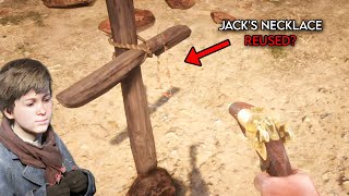 Why is there Jacks handmade necklace on this grave  Rdr2 [upl. by Fae]