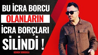 BU İCRA BORÇLARI SİLİNDİ  HEMEN SORGULA [upl. by Alleunamme]