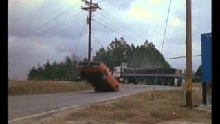 The Dukes Of Hazzard Stunts And Crashes In Slowmotion [upl. by Euqilegna221]